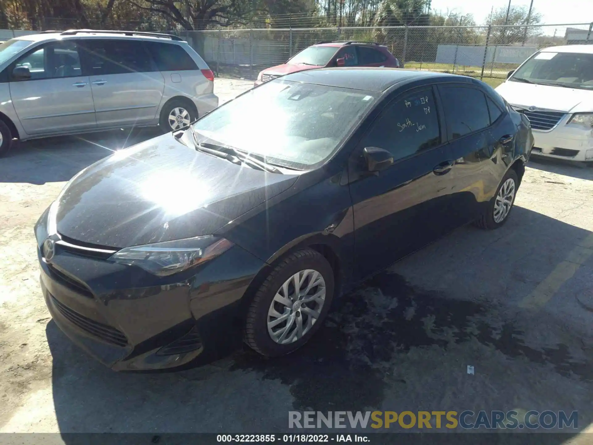 2 Photograph of a damaged car 2T1BURHE2KC179829 TOYOTA COROLLA 2019