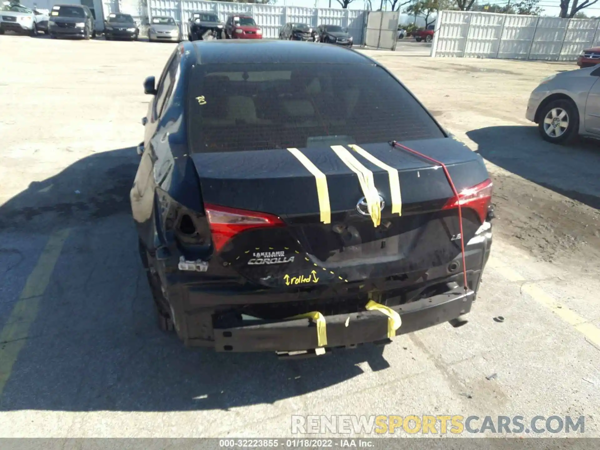 6 Photograph of a damaged car 2T1BURHE2KC179829 TOYOTA COROLLA 2019