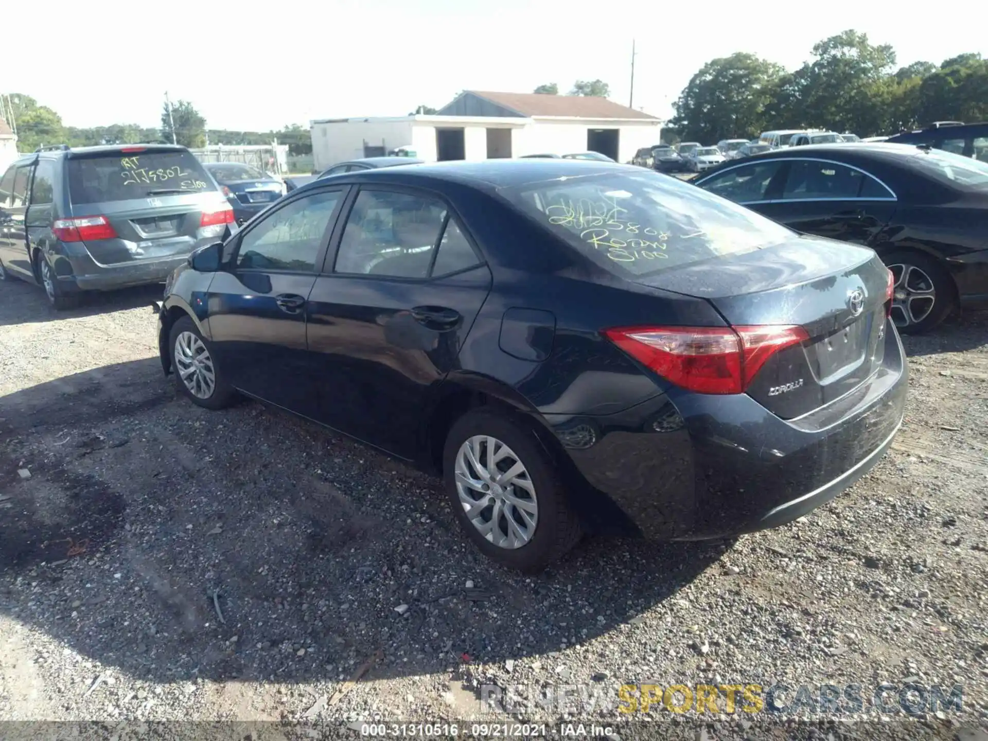 3 Photograph of a damaged car 2T1BURHE2KC180981 TOYOTA COROLLA 2019