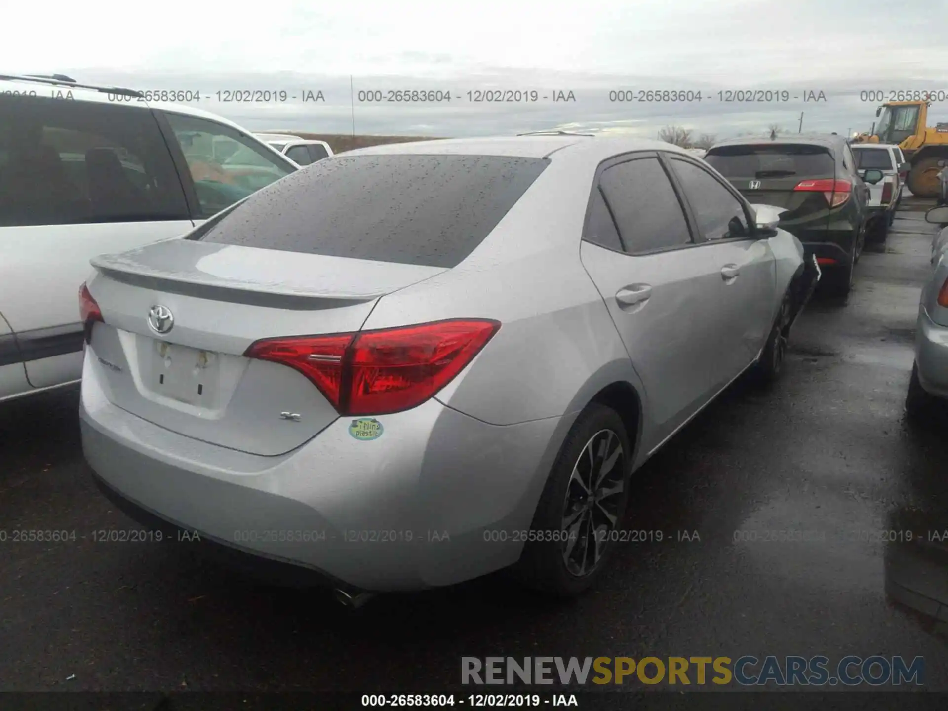 4 Photograph of a damaged car 2T1BURHE2KC181550 TOYOTA COROLLA 2019