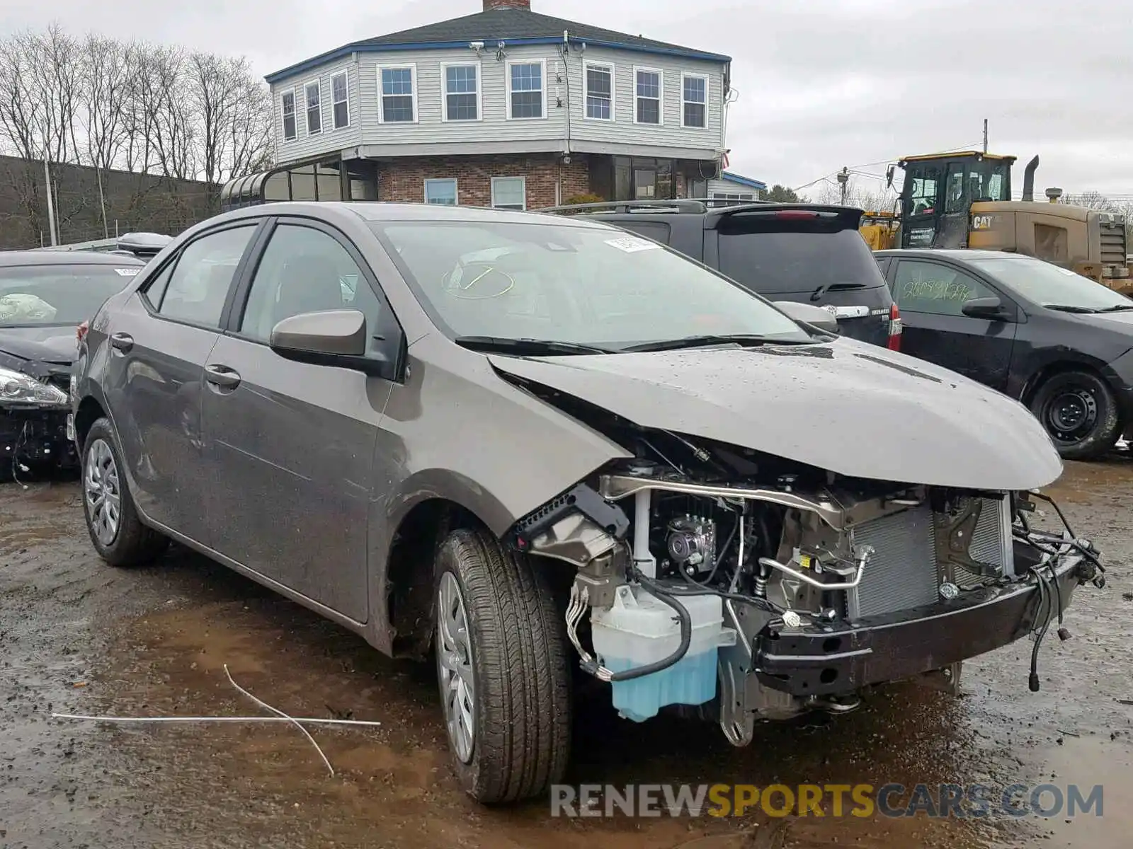 1 Photograph of a damaged car 2T1BURHE2KC182021 TOYOTA COROLLA 2019