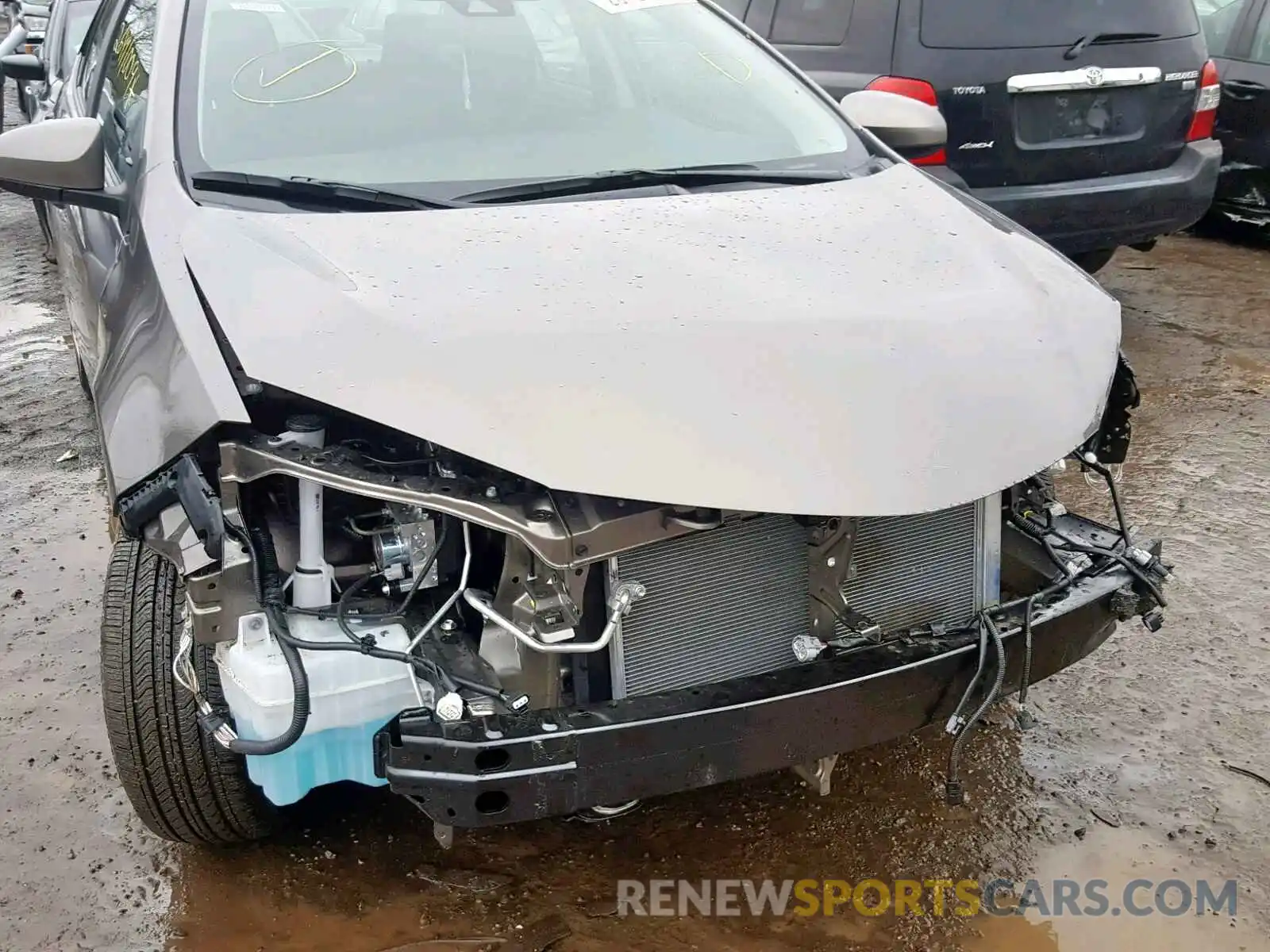 9 Photograph of a damaged car 2T1BURHE2KC182021 TOYOTA COROLLA 2019