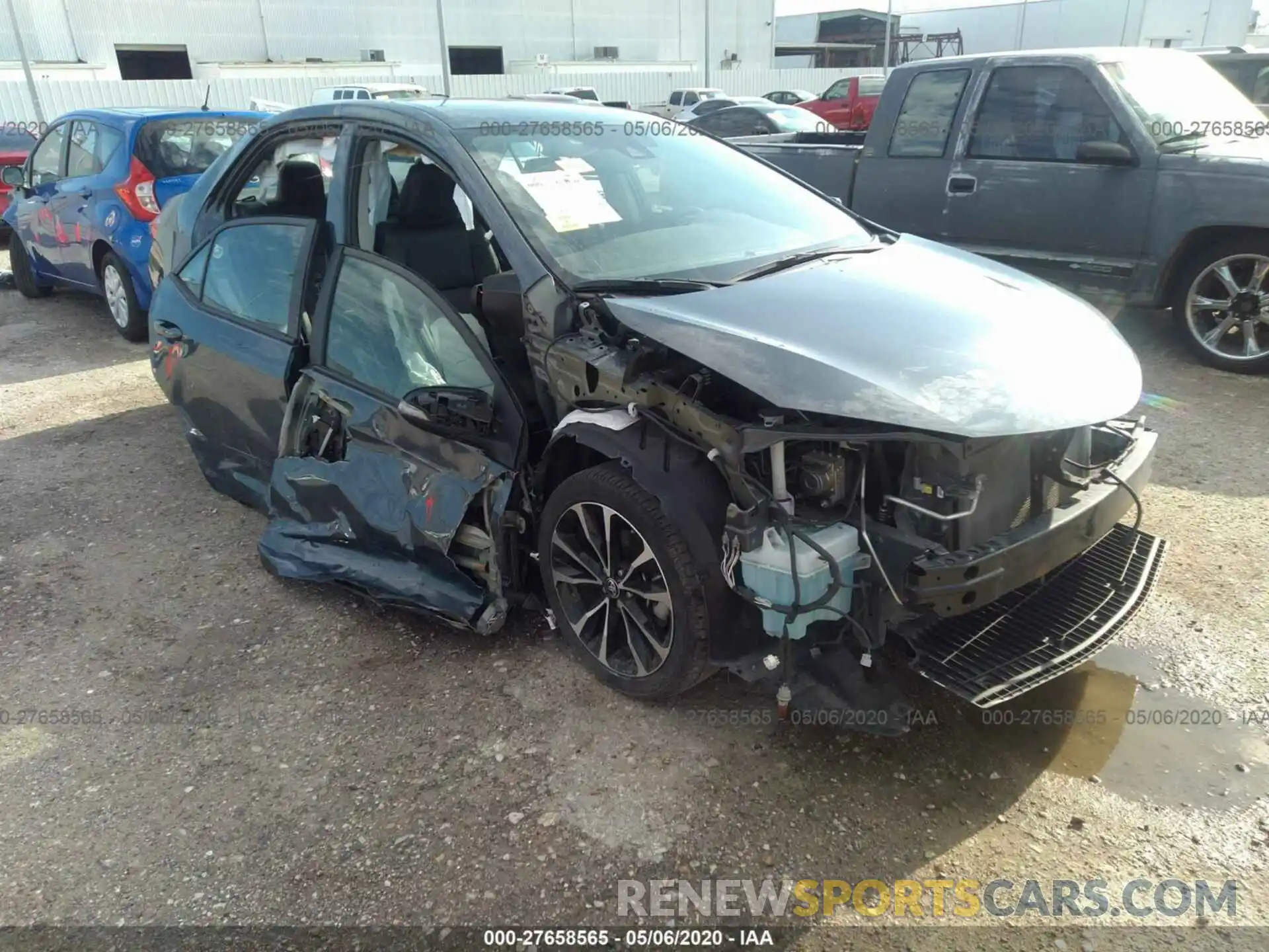 1 Photograph of a damaged car 2T1BURHE2KC182567 TOYOTA COROLLA 2019