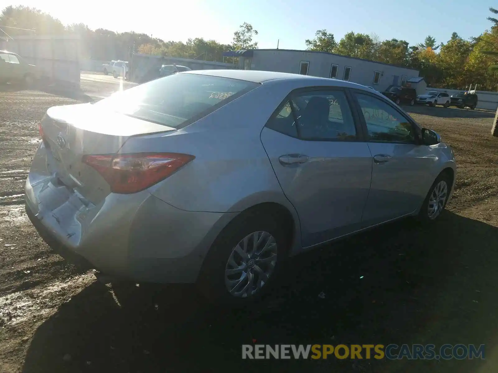 4 Photograph of a damaged car 2T1BURHE2KC183797 TOYOTA COROLLA 2019