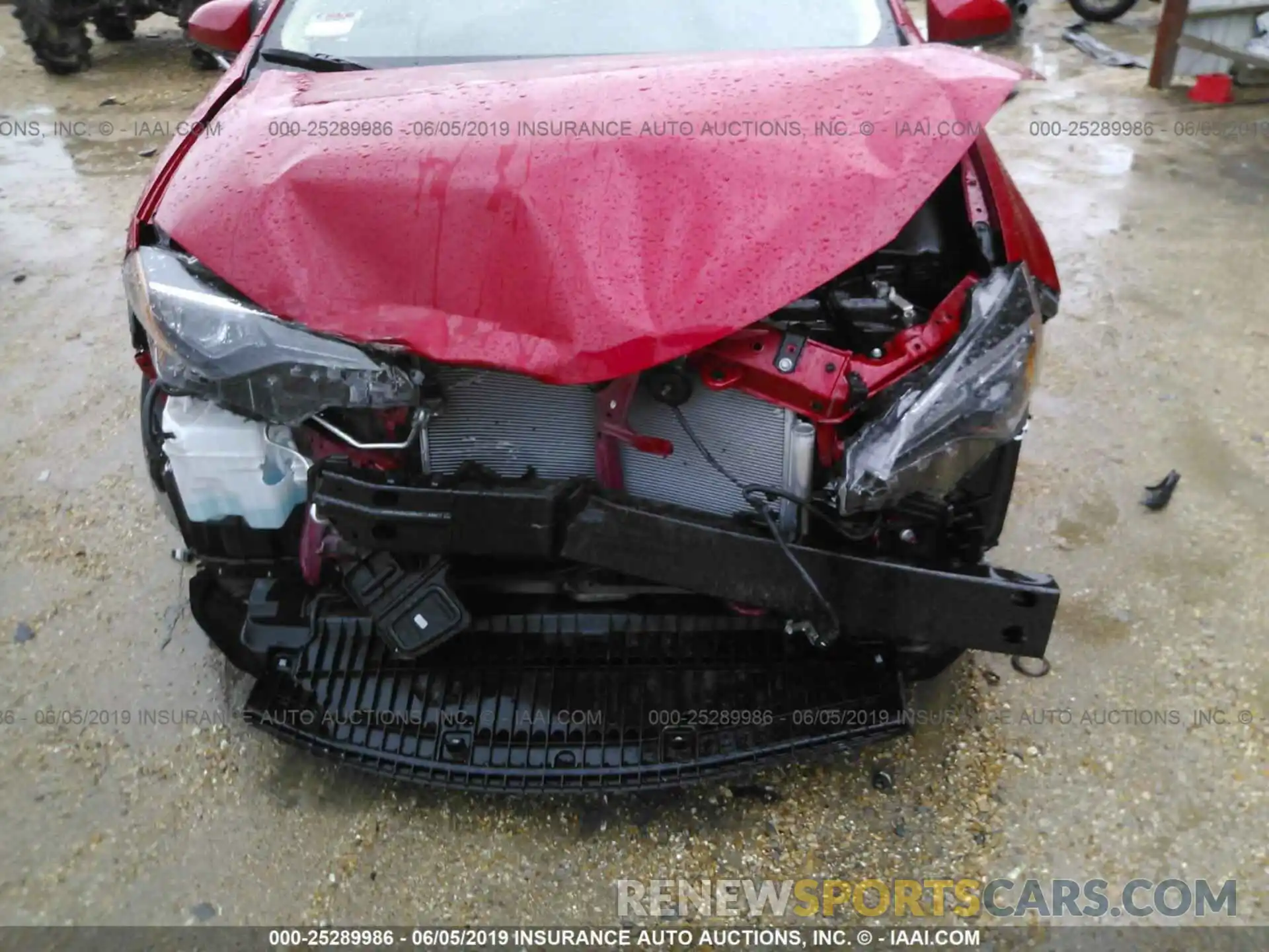 6 Photograph of a damaged car 2T1BURHE2KC186201 TOYOTA COROLLA 2019