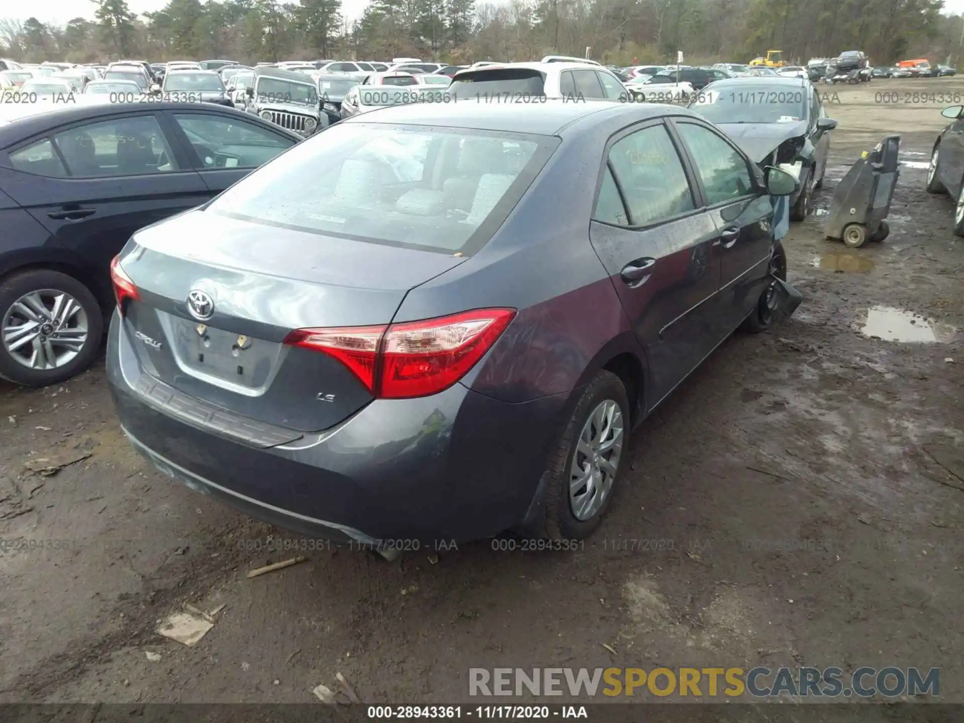 4 Photograph of a damaged car 2T1BURHE2KC187073 TOYOTA COROLLA 2019