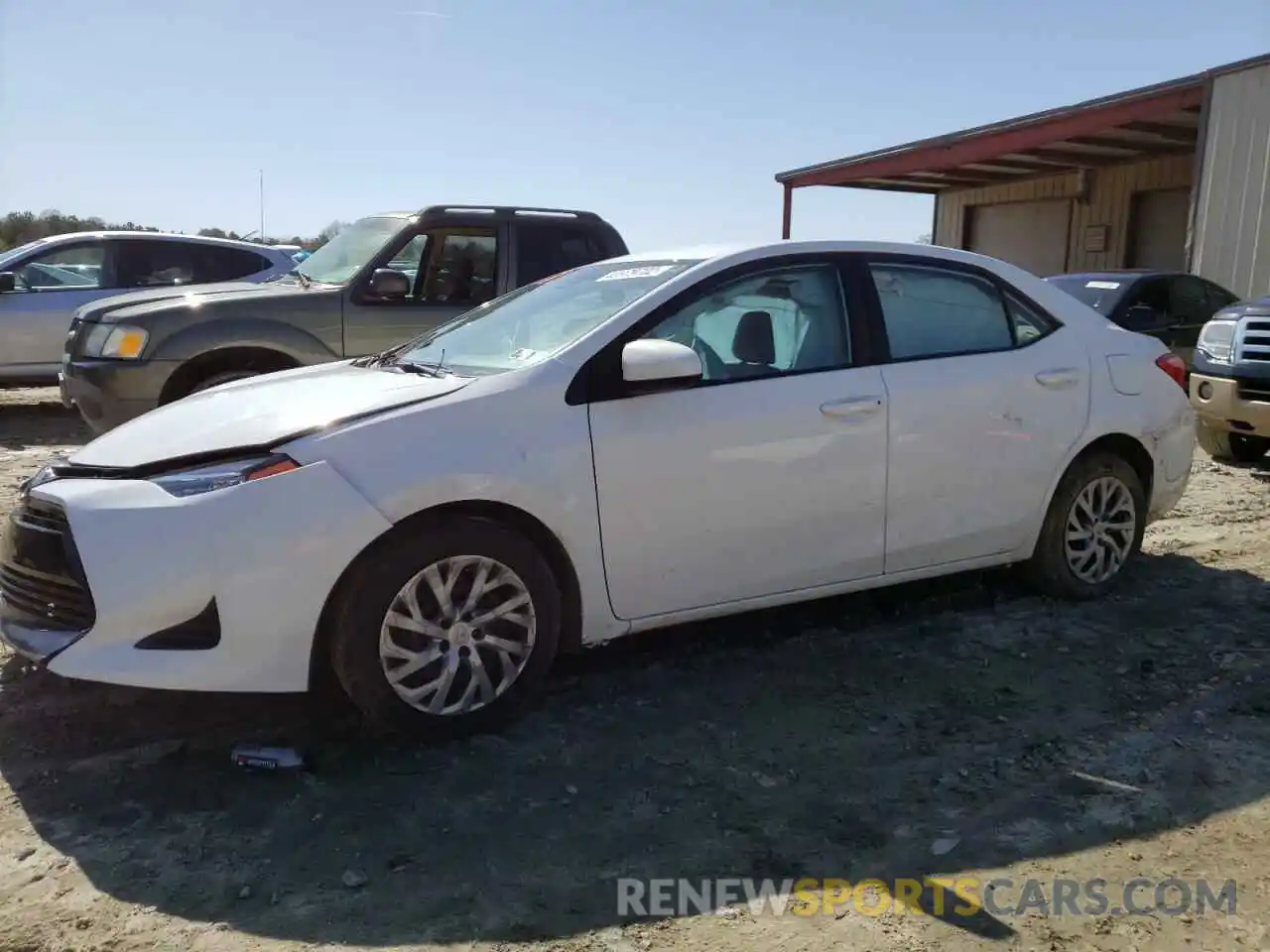 2 Photograph of a damaged car 2T1BURHE2KC187817 TOYOTA COROLLA 2019