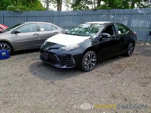 2 Photograph of a damaged car 2T1BURHE2KC188059 TOYOTA COROLLA 2019