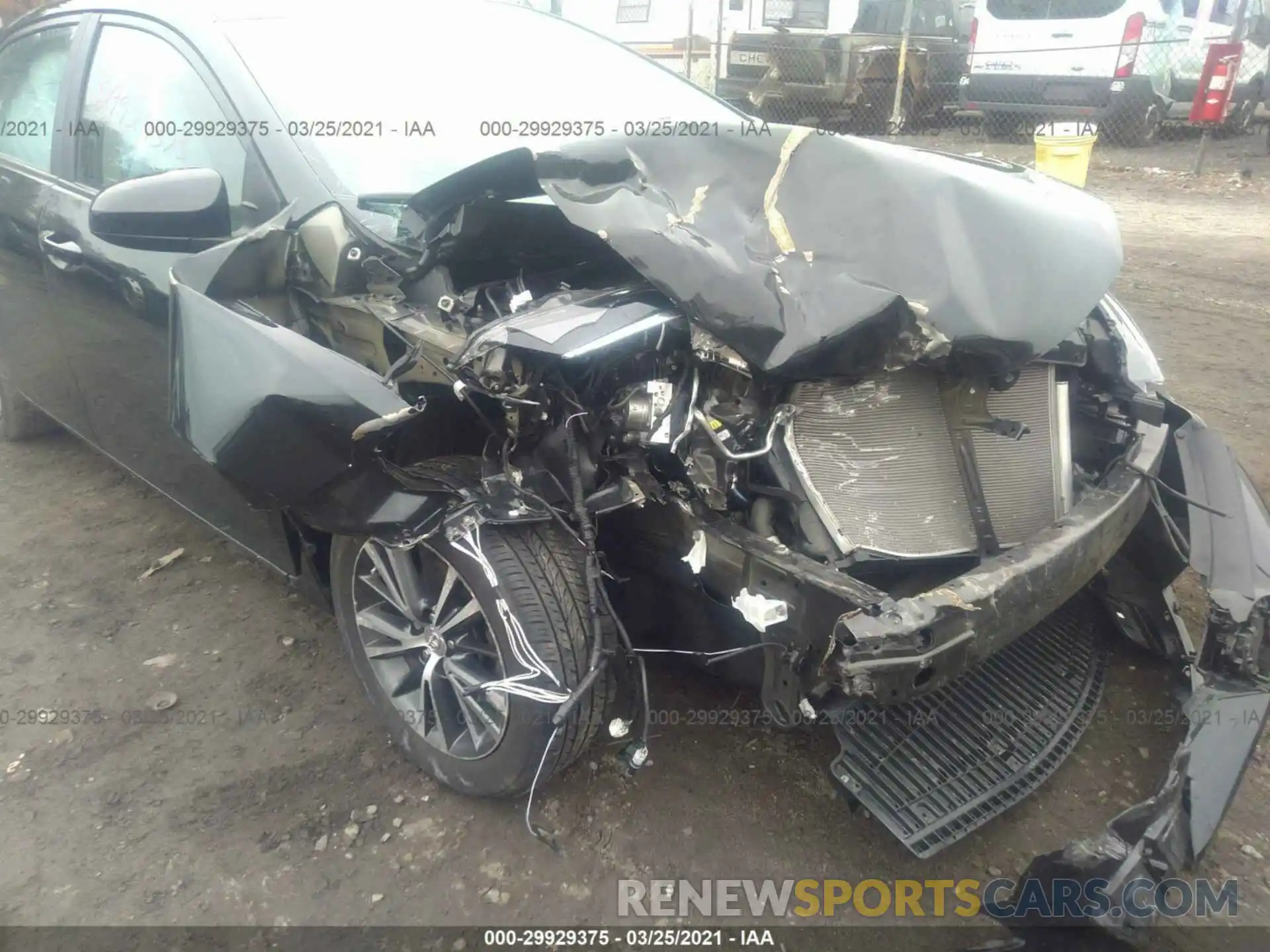6 Photograph of a damaged car 2T1BURHE2KC188630 TOYOTA COROLLA 2019