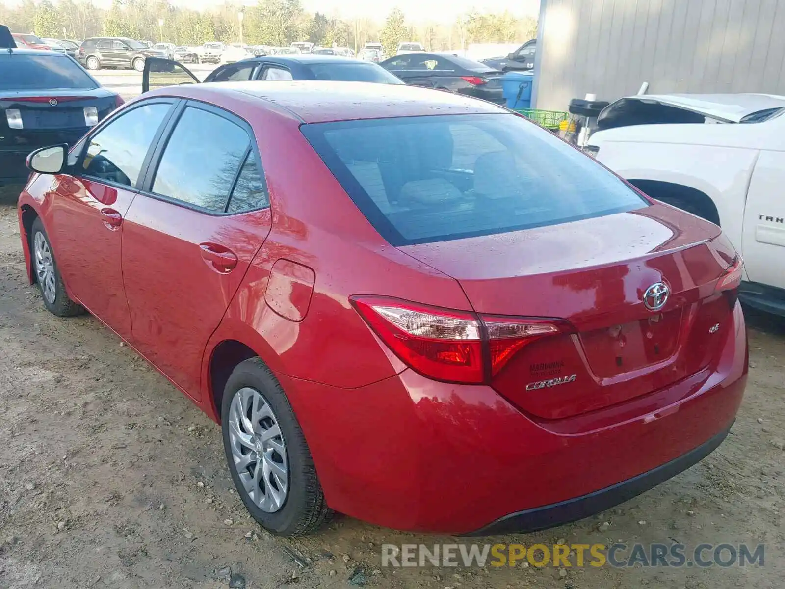 3 Photograph of a damaged car 2T1BURHE2KC188773 TOYOTA COROLLA 2019