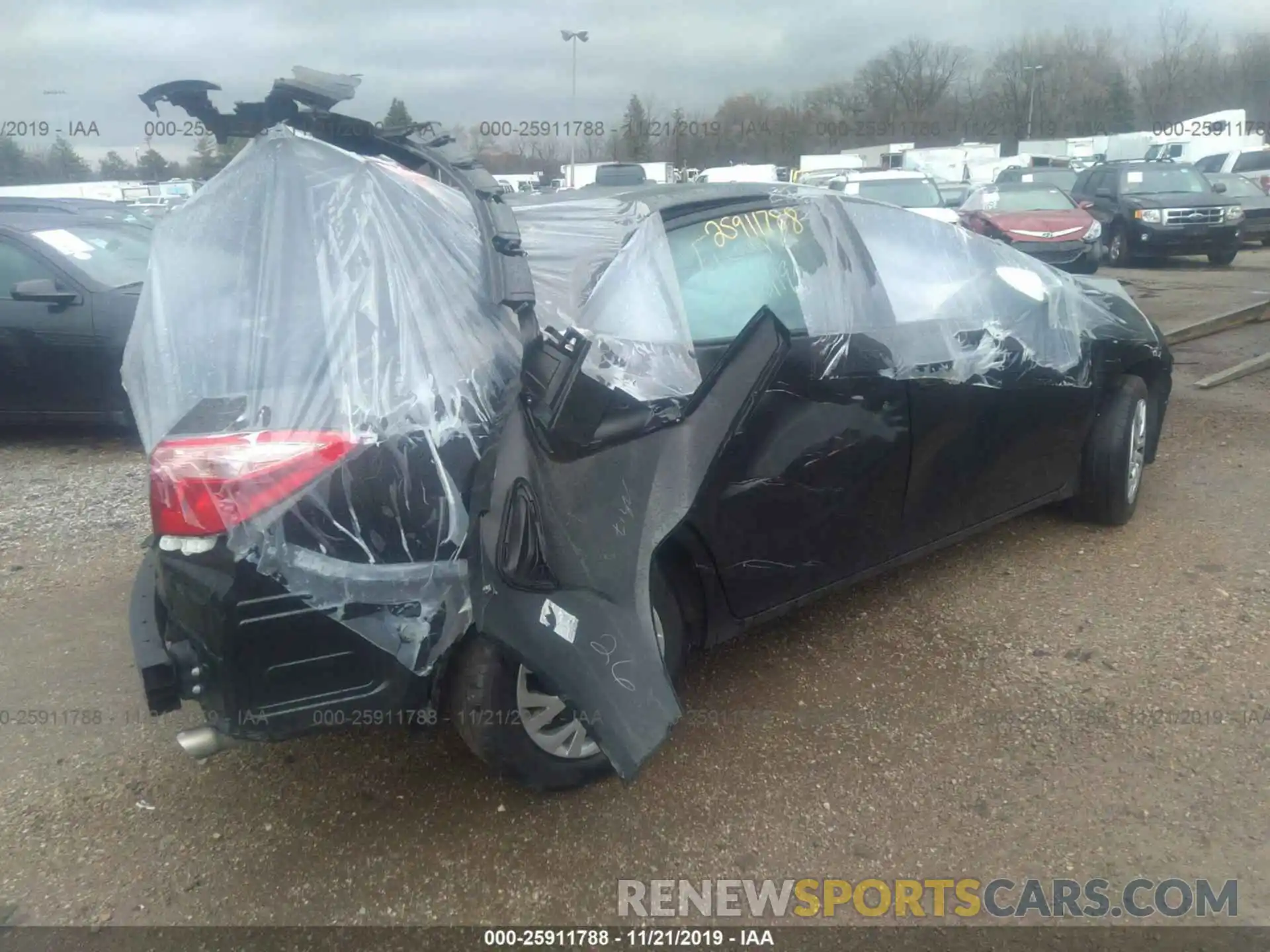 4 Photograph of a damaged car 2T1BURHE2KC192547 TOYOTA COROLLA 2019