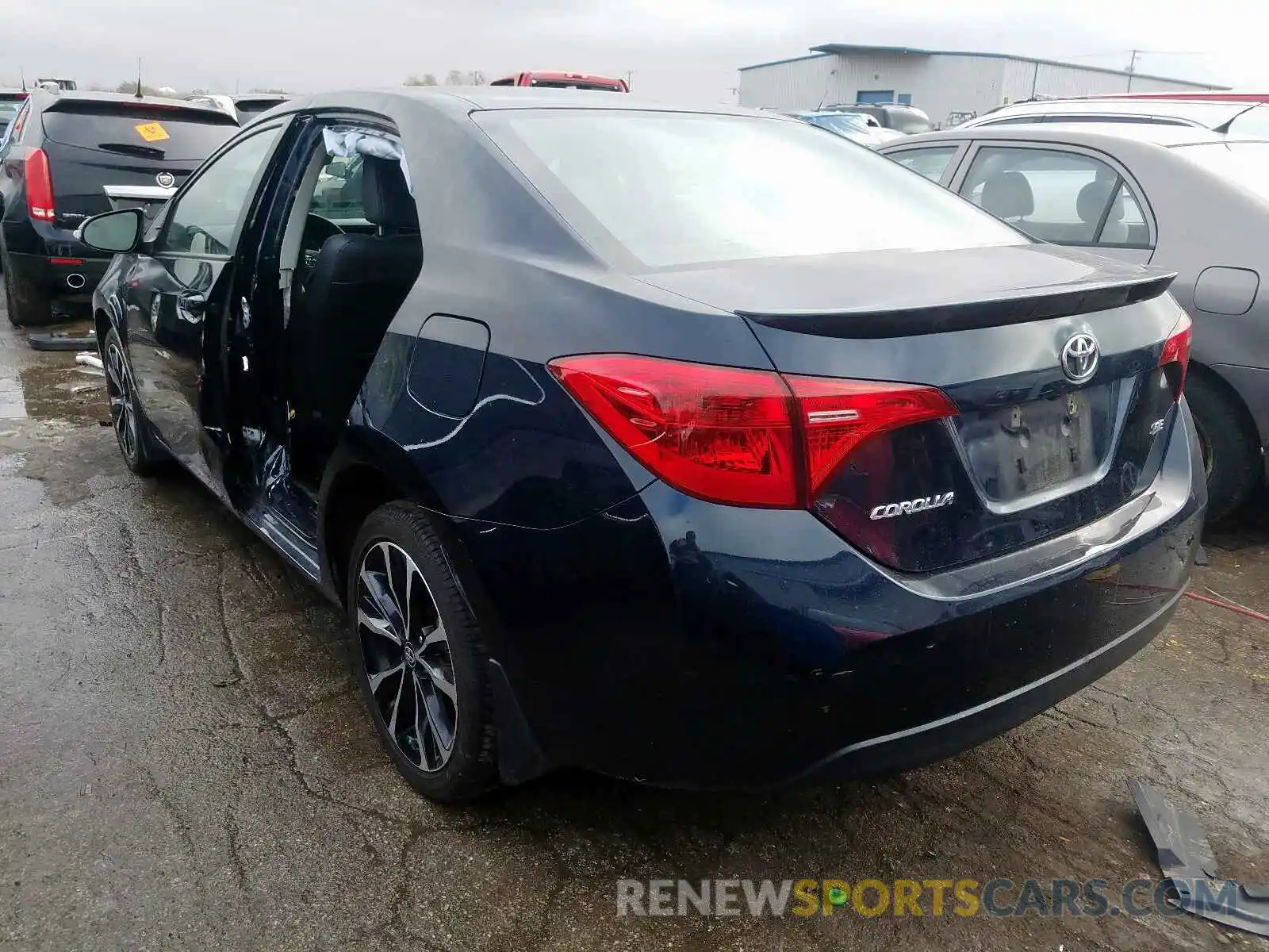 3 Photograph of a damaged car 2T1BURHE2KC192984 TOYOTA COROLLA 2019