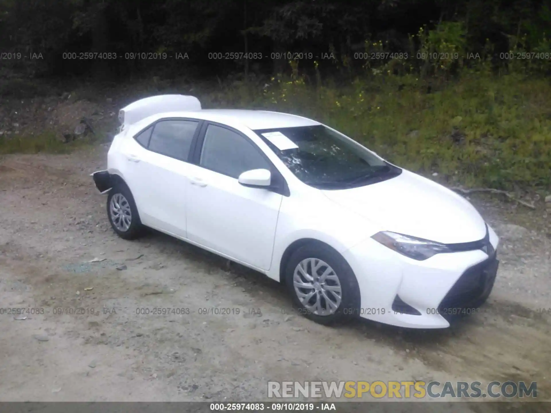 1 Photograph of a damaged car 2T1BURHE2KC196520 TOYOTA COROLLA 2019