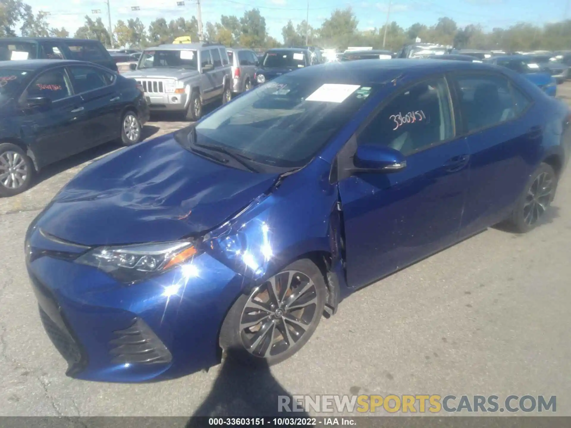 6 Photograph of a damaged car 2T1BURHE2KC196730 TOYOTA COROLLA 2019