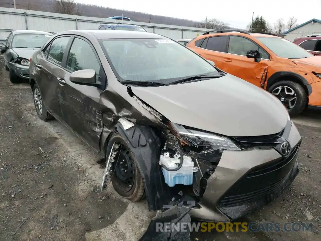 1 Photograph of a damaged car 2T1BURHE2KC196789 TOYOTA COROLLA 2019