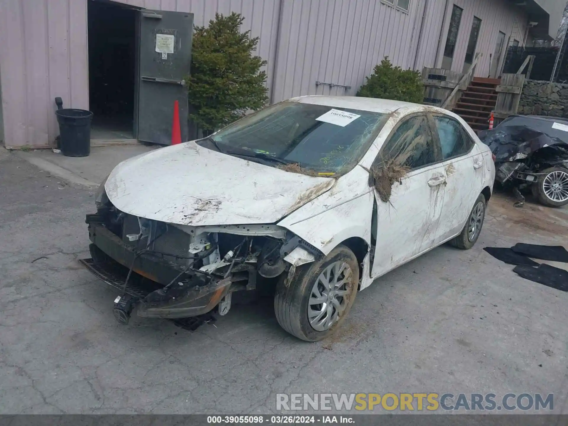 2 Photograph of a damaged car 2T1BURHE2KC198199 TOYOTA COROLLA 2019