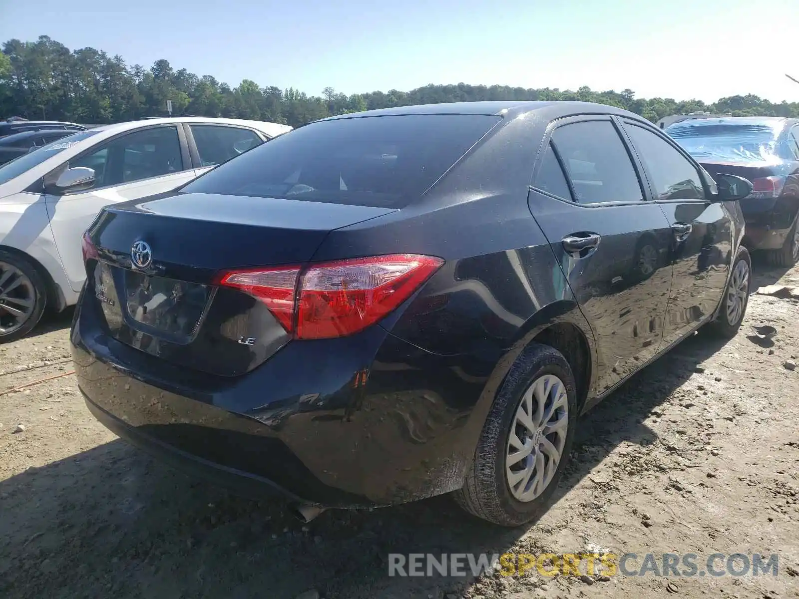 4 Photograph of a damaged car 2T1BURHE2KC199773 TOYOTA COROLLA 2019