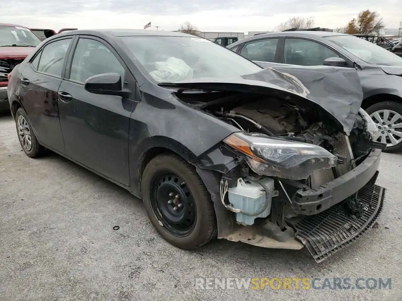 1 Photograph of a damaged car 2T1BURHE2KC200078 TOYOTA COROLLA 2019