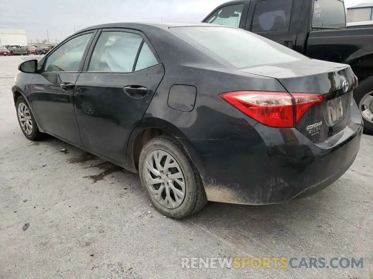 3 Photograph of a damaged car 2T1BURHE2KC200078 TOYOTA COROLLA 2019