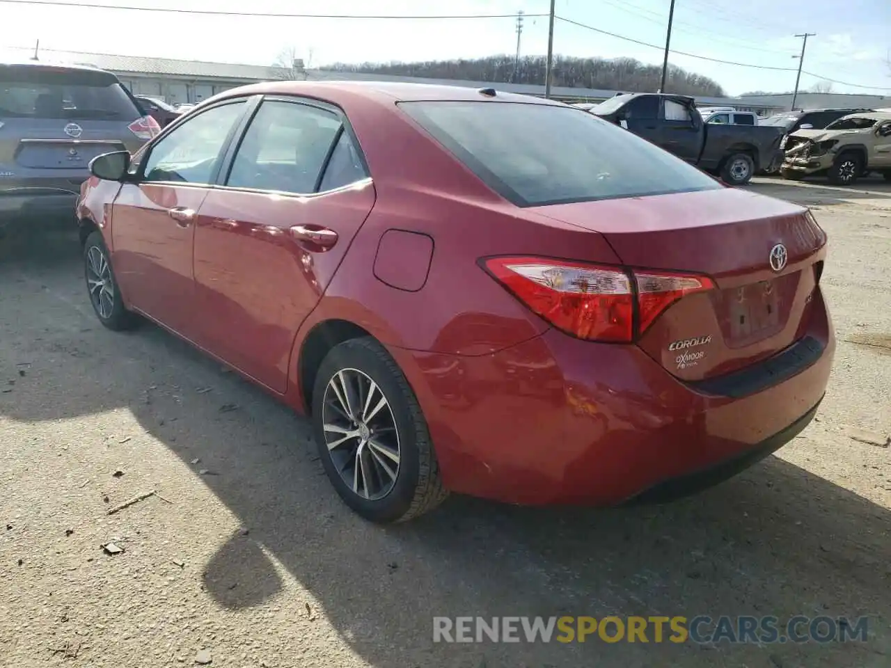 3 Photograph of a damaged car 2T1BURHE2KC200114 TOYOTA COROLLA 2019