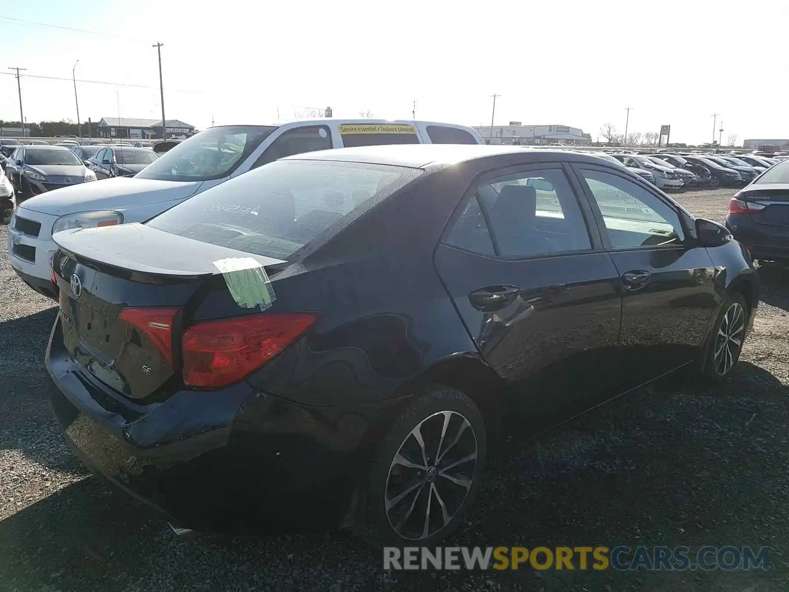 4 Photograph of a damaged car 2T1BURHE2KC200128 TOYOTA COROLLA 2019