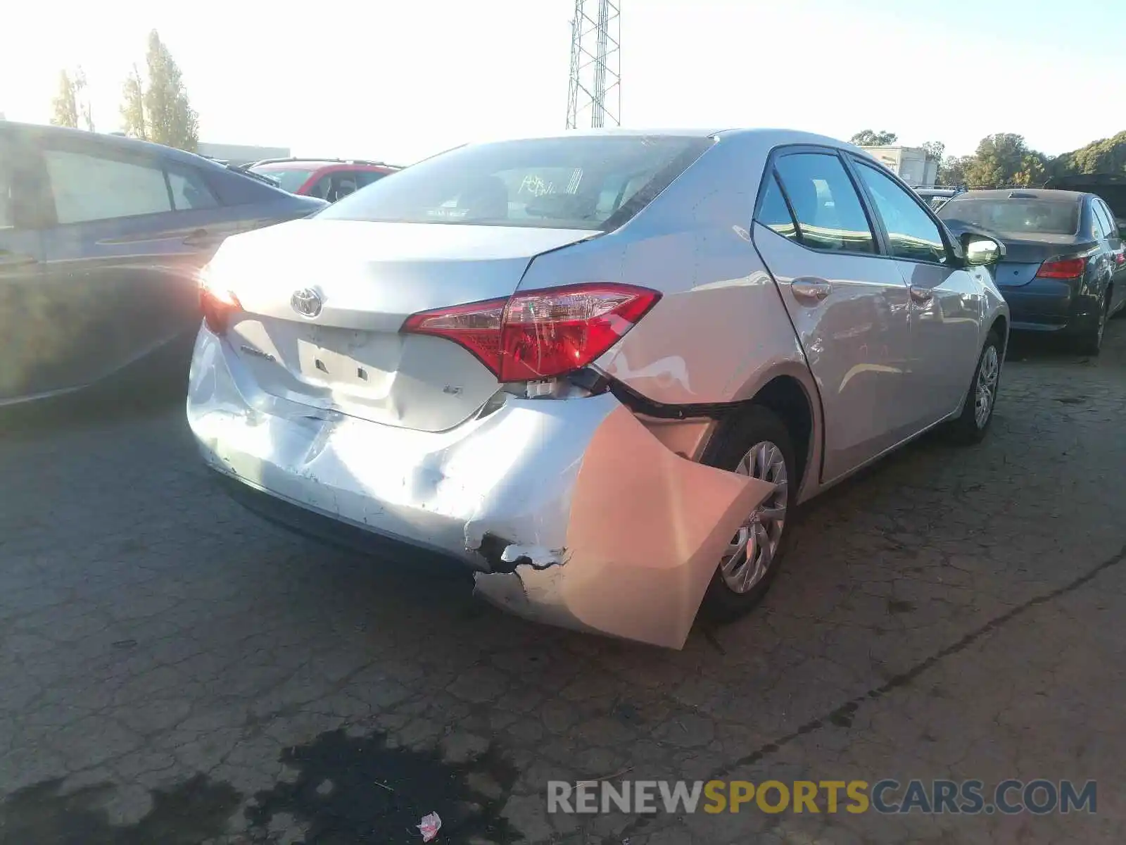 9 Photograph of a damaged car 2T1BURHE2KC200792 TOYOTA COROLLA 2019