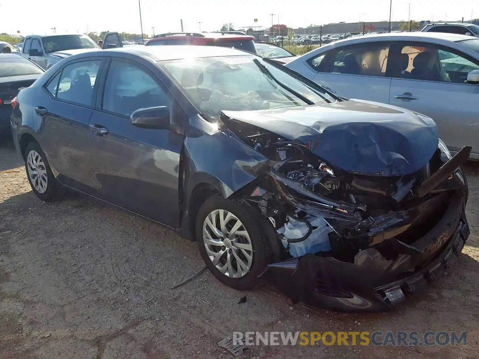 1 Photograph of a damaged car 2T1BURHE2KC200842 TOYOTA COROLLA 2019