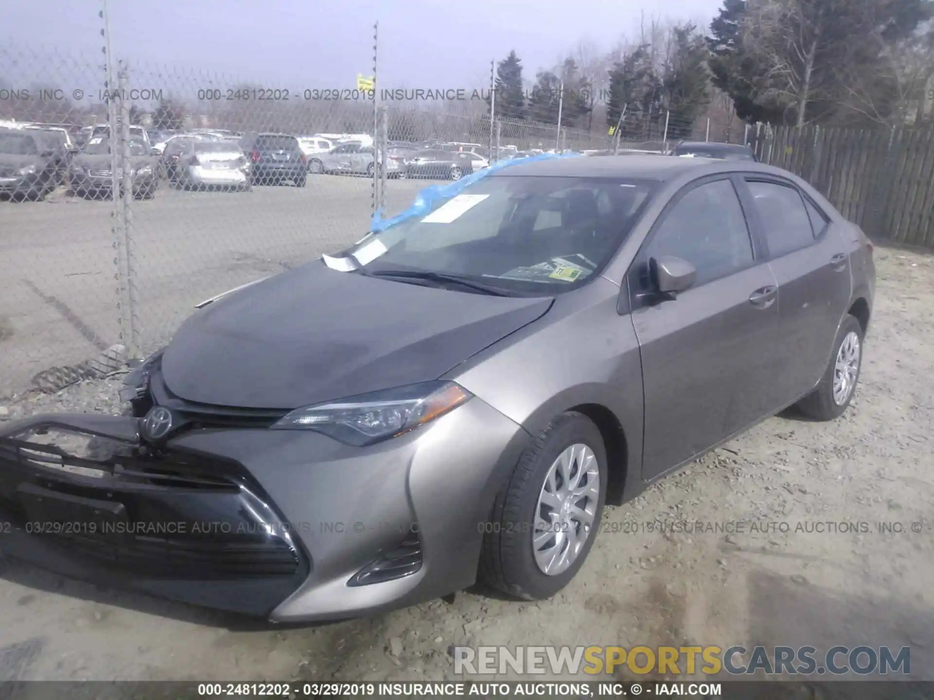 2 Photograph of a damaged car 2T1BURHE2KC201151 TOYOTA COROLLA 2019