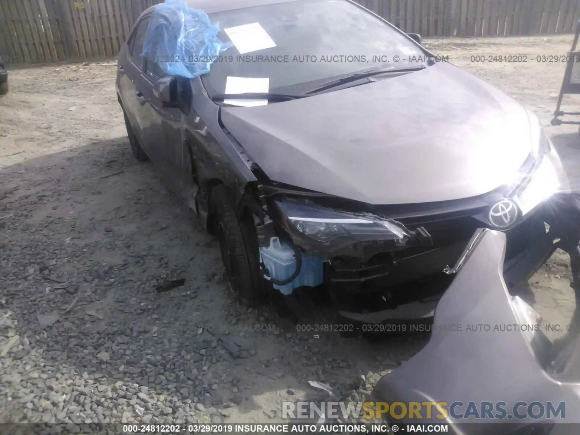 6 Photograph of a damaged car 2T1BURHE2KC201151 TOYOTA COROLLA 2019