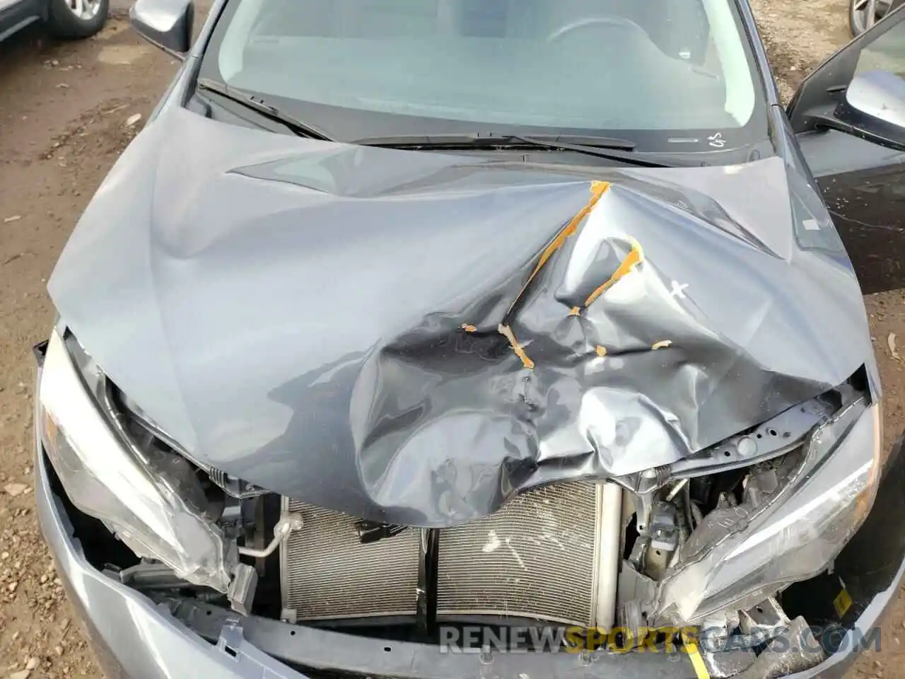 7 Photograph of a damaged car 2T1BURHE2KC201599 TOYOTA COROLLA 2019