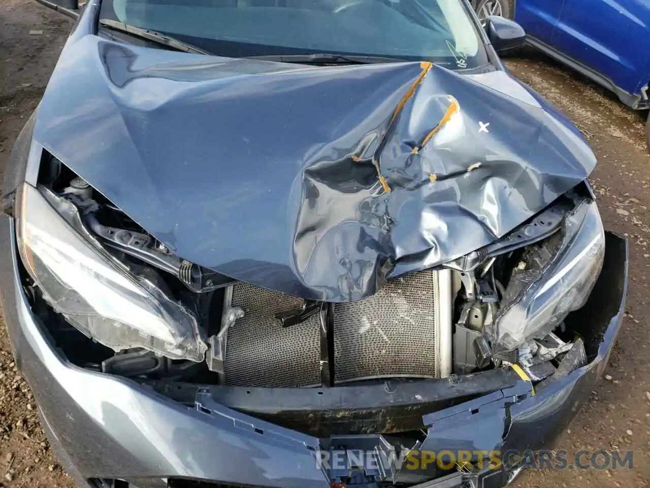 9 Photograph of a damaged car 2T1BURHE2KC201599 TOYOTA COROLLA 2019