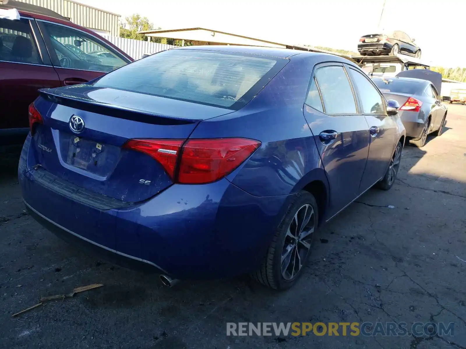 4 Photograph of a damaged car 2T1BURHE2KC201764 TOYOTA COROLLA 2019