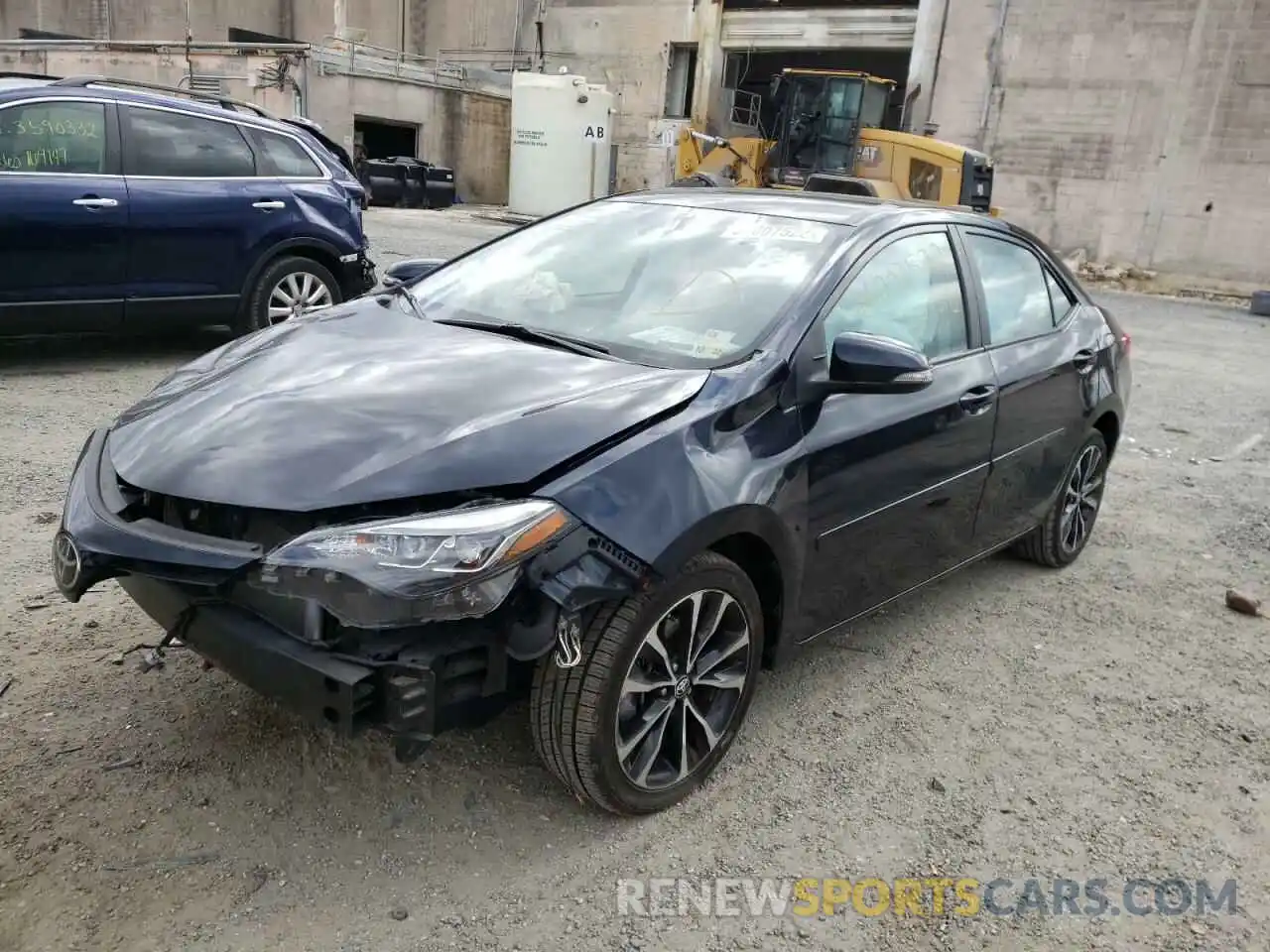 2 Photograph of a damaged car 2T1BURHE2KC201862 TOYOTA COROLLA 2019