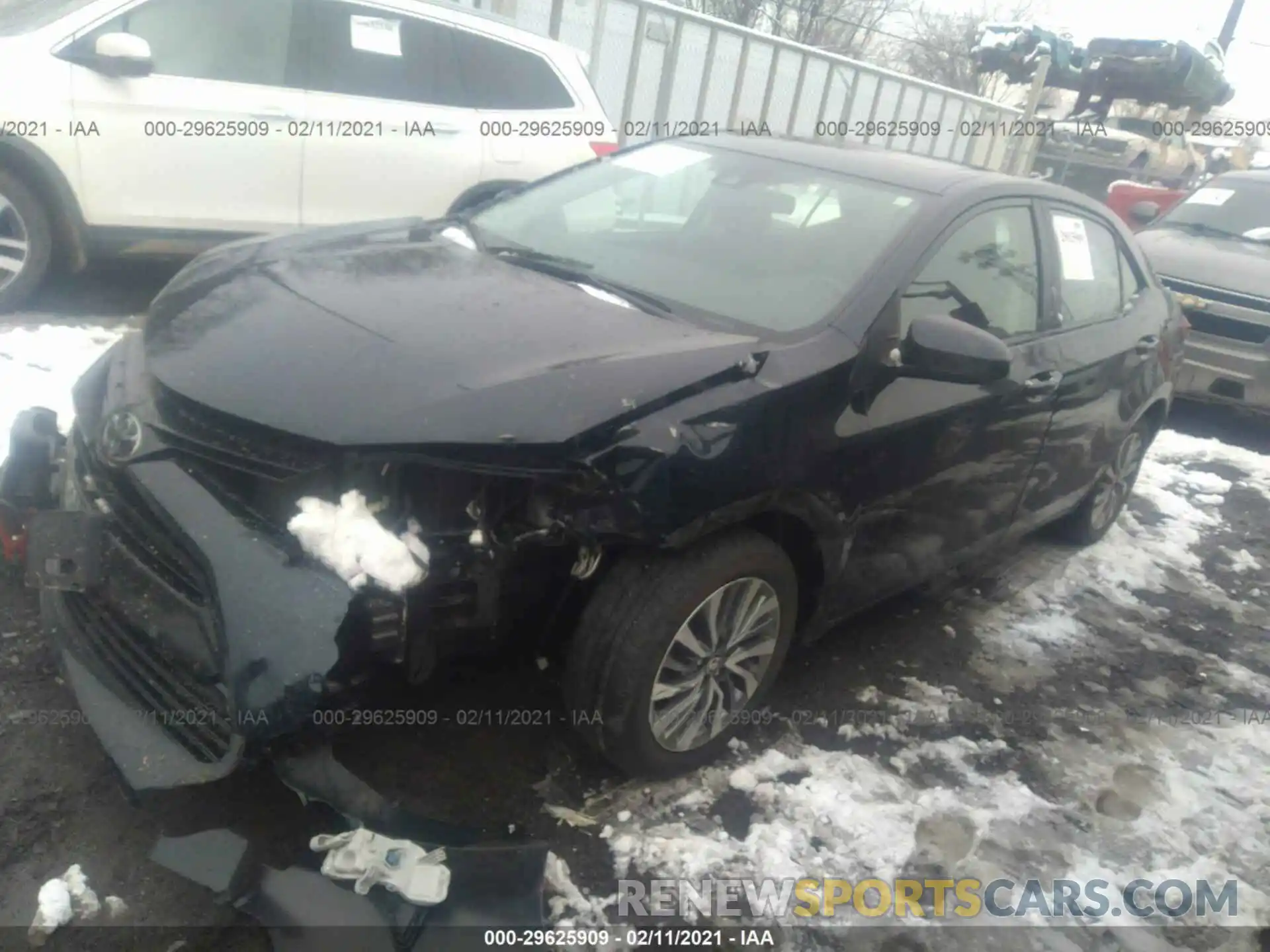 2 Photograph of a damaged car 2T1BURHE2KC203112 TOYOTA COROLLA 2019