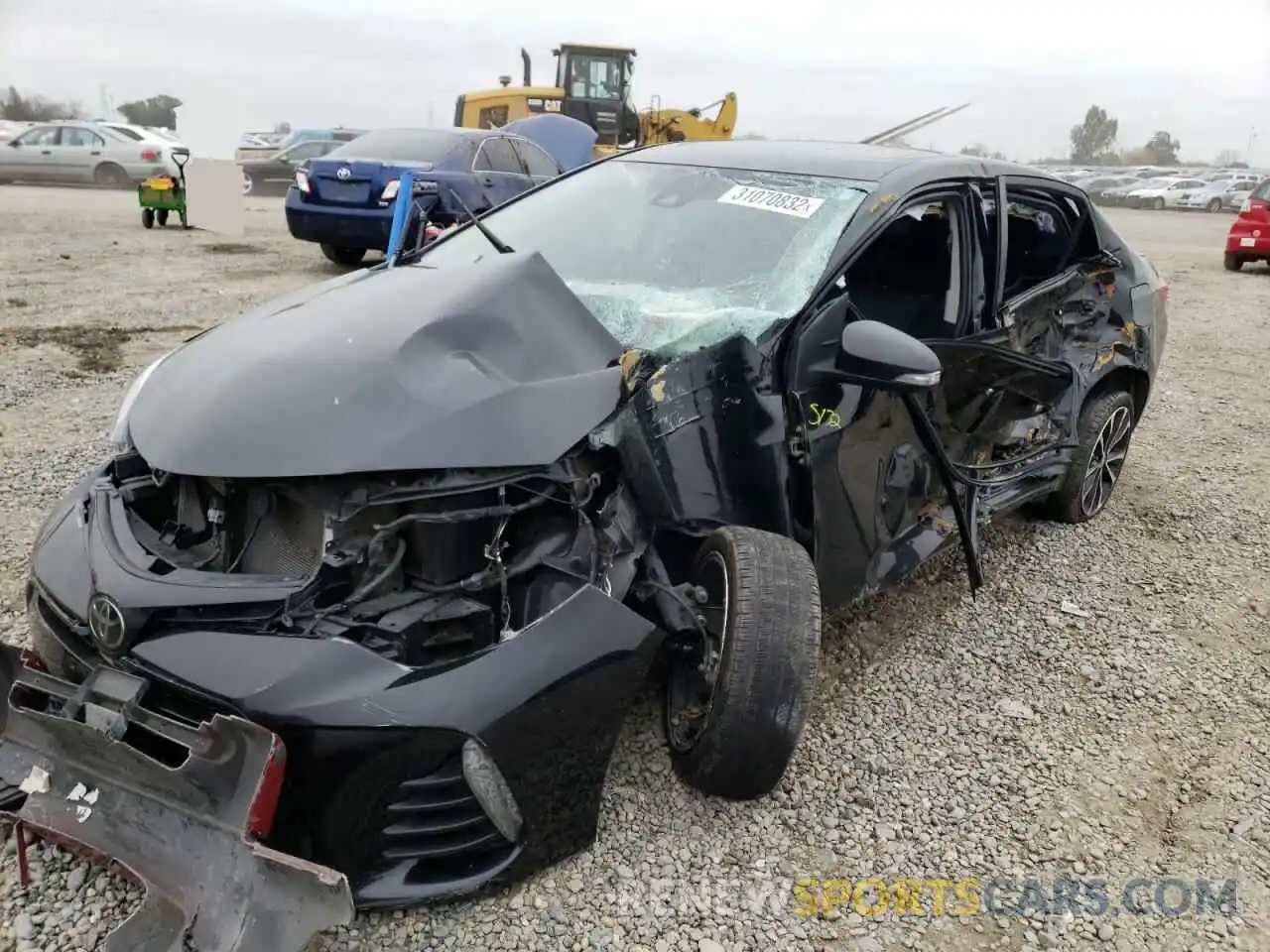 9 Photograph of a damaged car 2T1BURHE2KC203661 TOYOTA COROLLA 2019