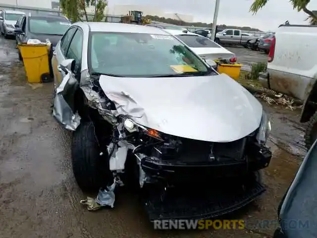 1 Photograph of a damaged car 2T1BURHE2KC203708 TOYOTA COROLLA 2019