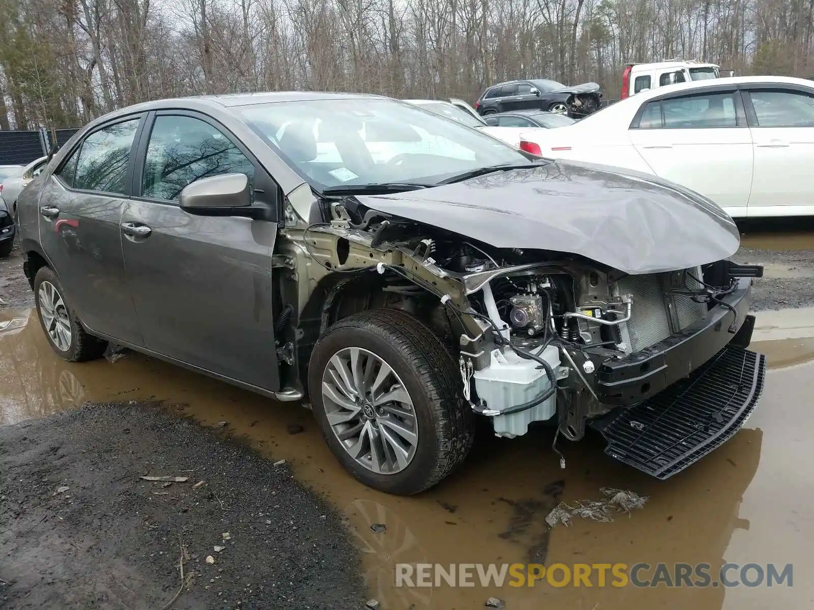 1 Photograph of a damaged car 2T1BURHE2KC203949 TOYOTA COROLLA 2019