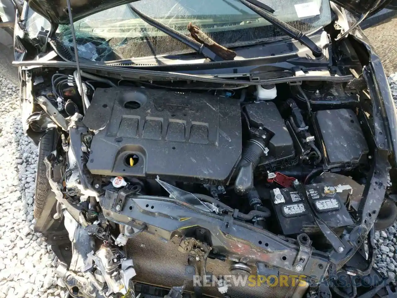 7 Photograph of a damaged car 2T1BURHE2KC204082 TOYOTA COROLLA 2019