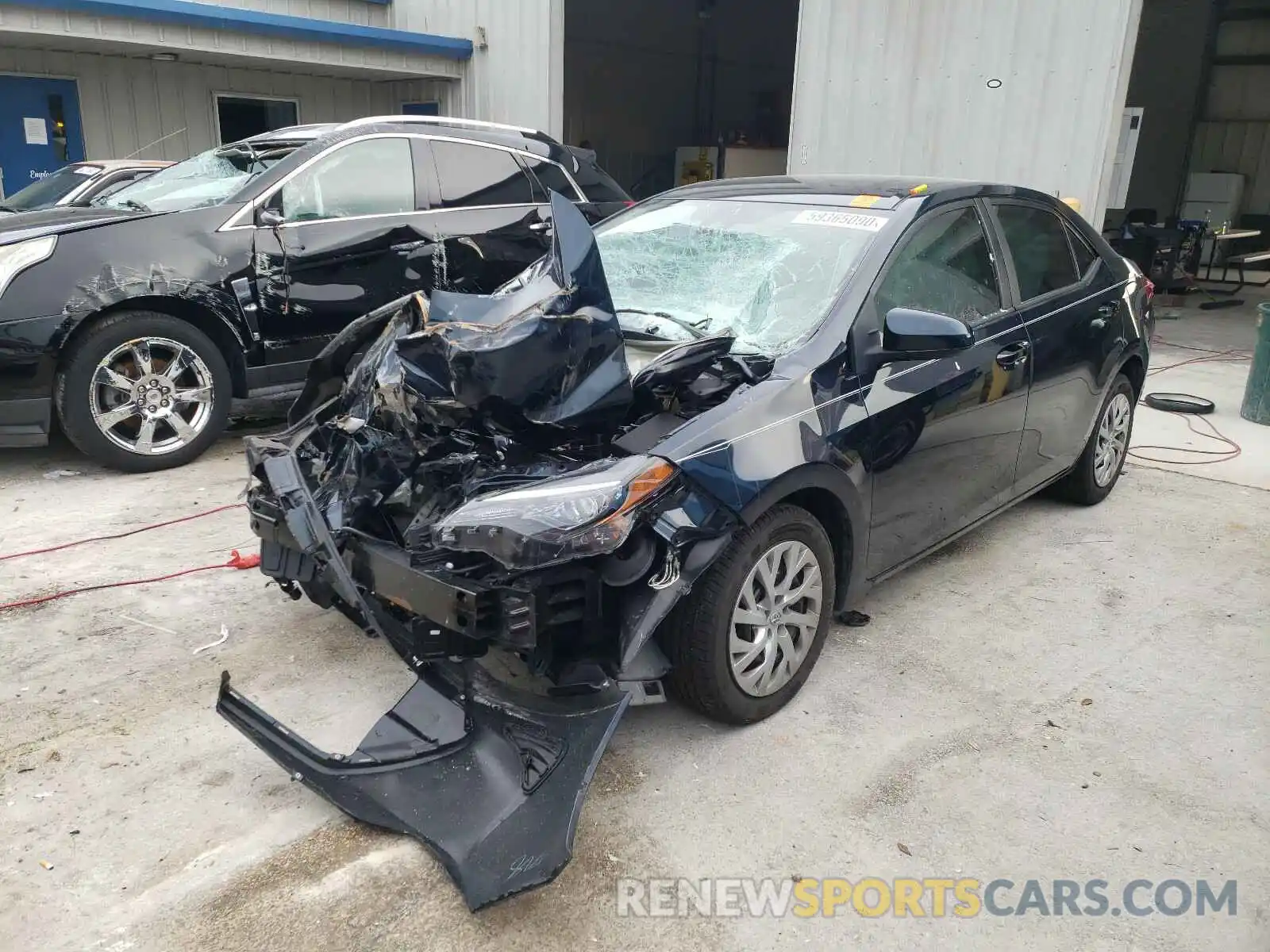 2 Photograph of a damaged car 2T1BURHE2KC204101 TOYOTA COROLLA 2019
