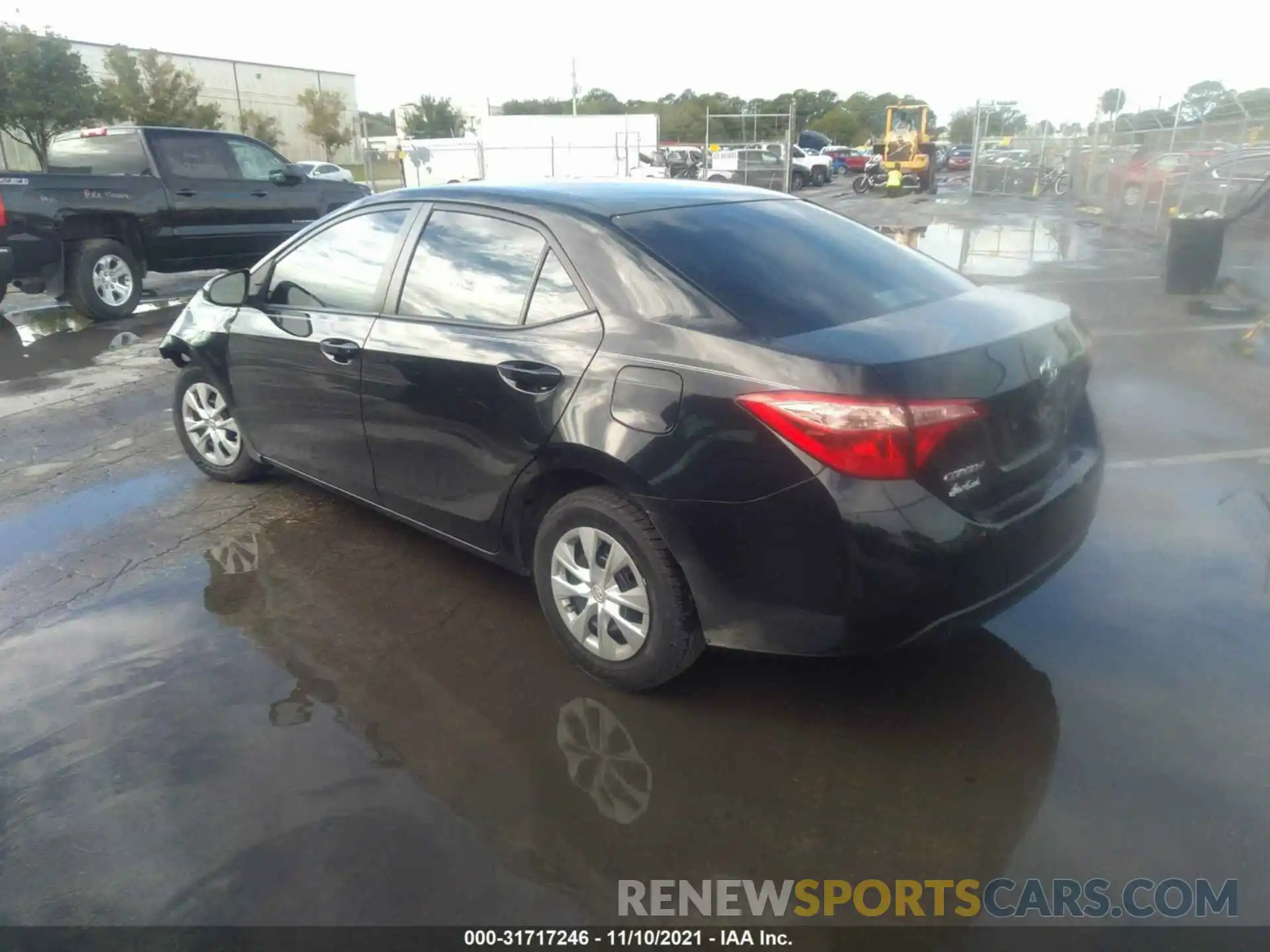 3 Photograph of a damaged car 2T1BURHE2KC204163 TOYOTA COROLLA 2019