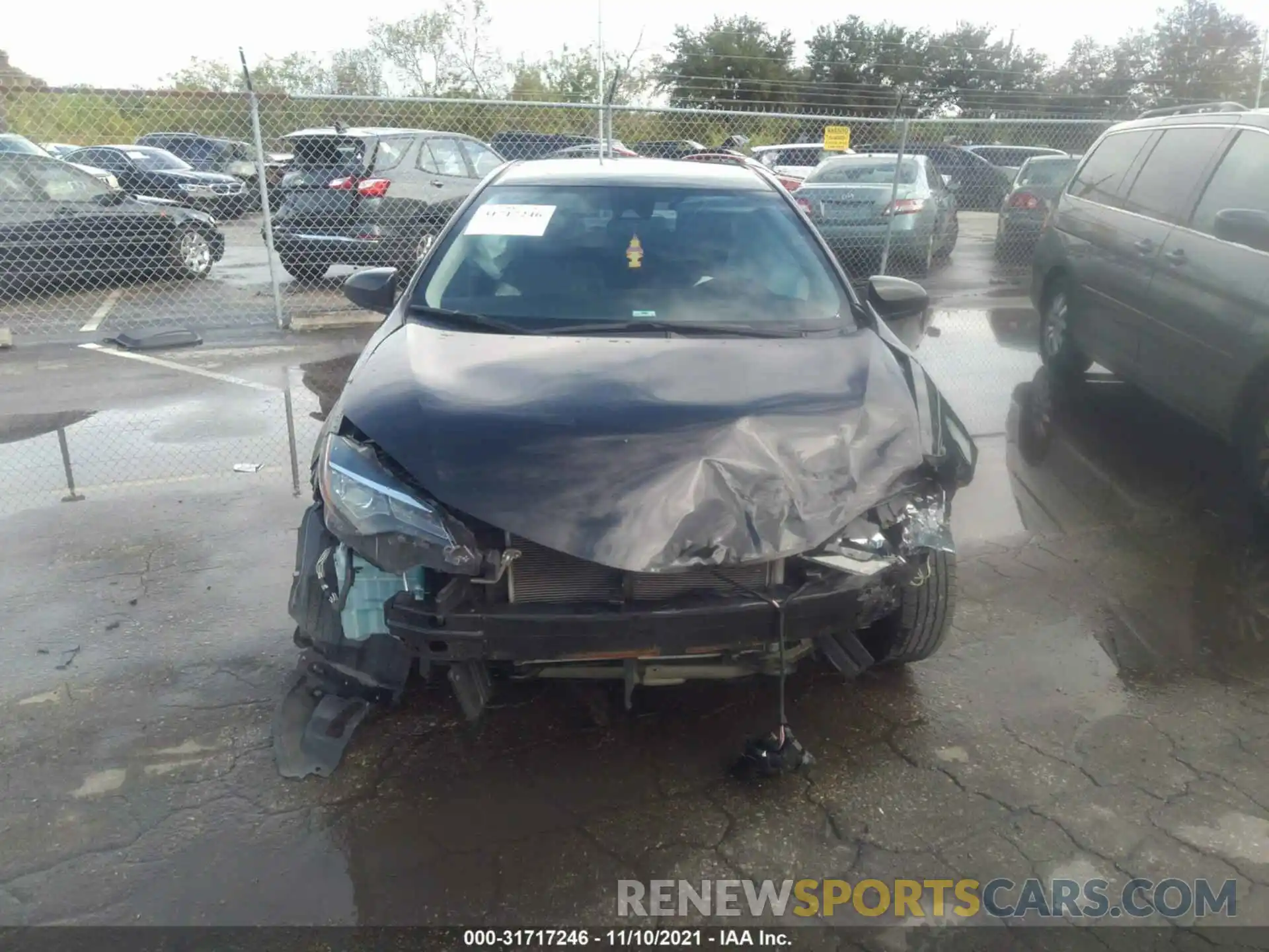 6 Photograph of a damaged car 2T1BURHE2KC204163 TOYOTA COROLLA 2019