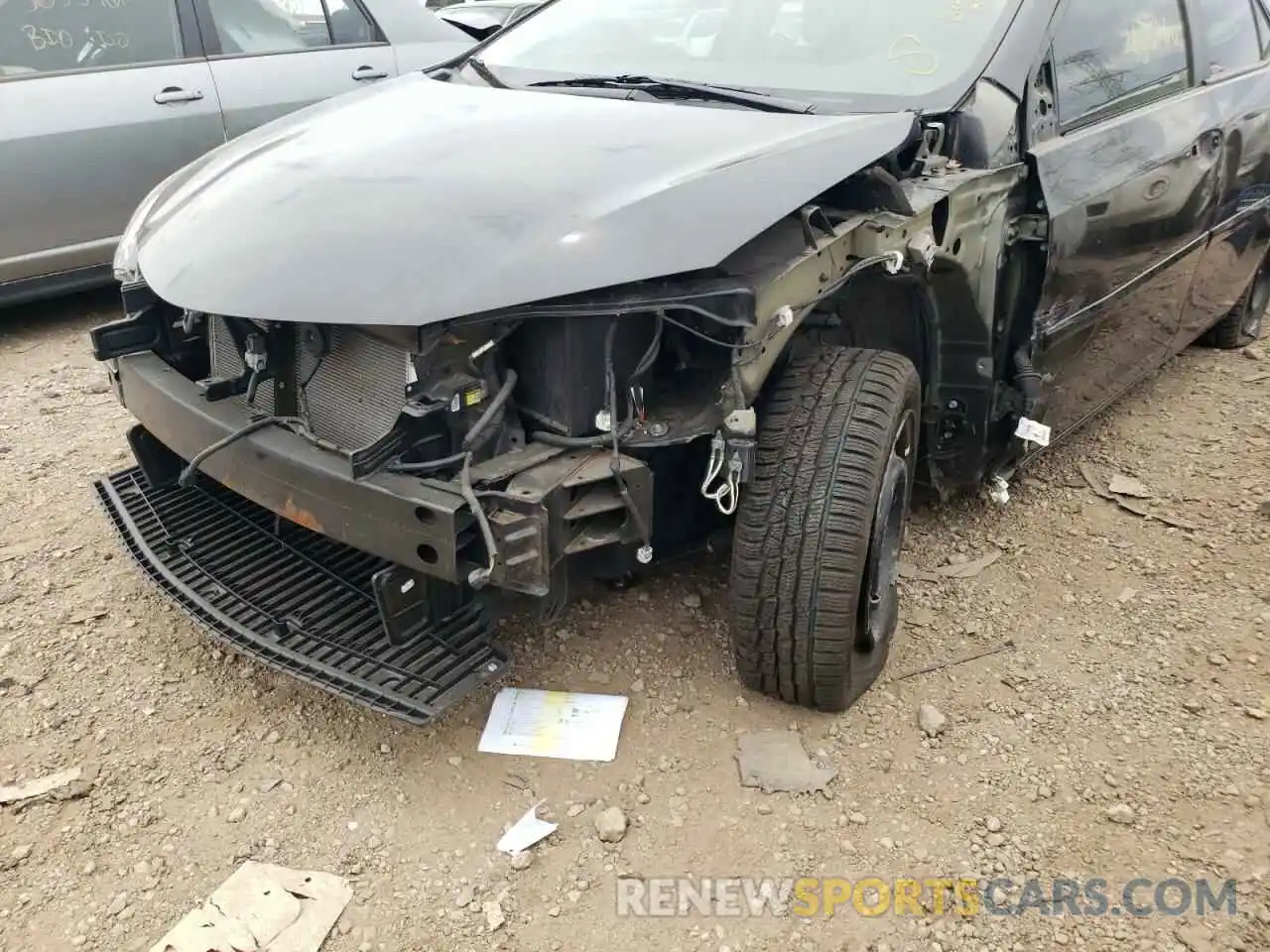 9 Фотография поврежденного автомобиля 2T1BURHE2KC204471 TOYOTA COROLLA 2019