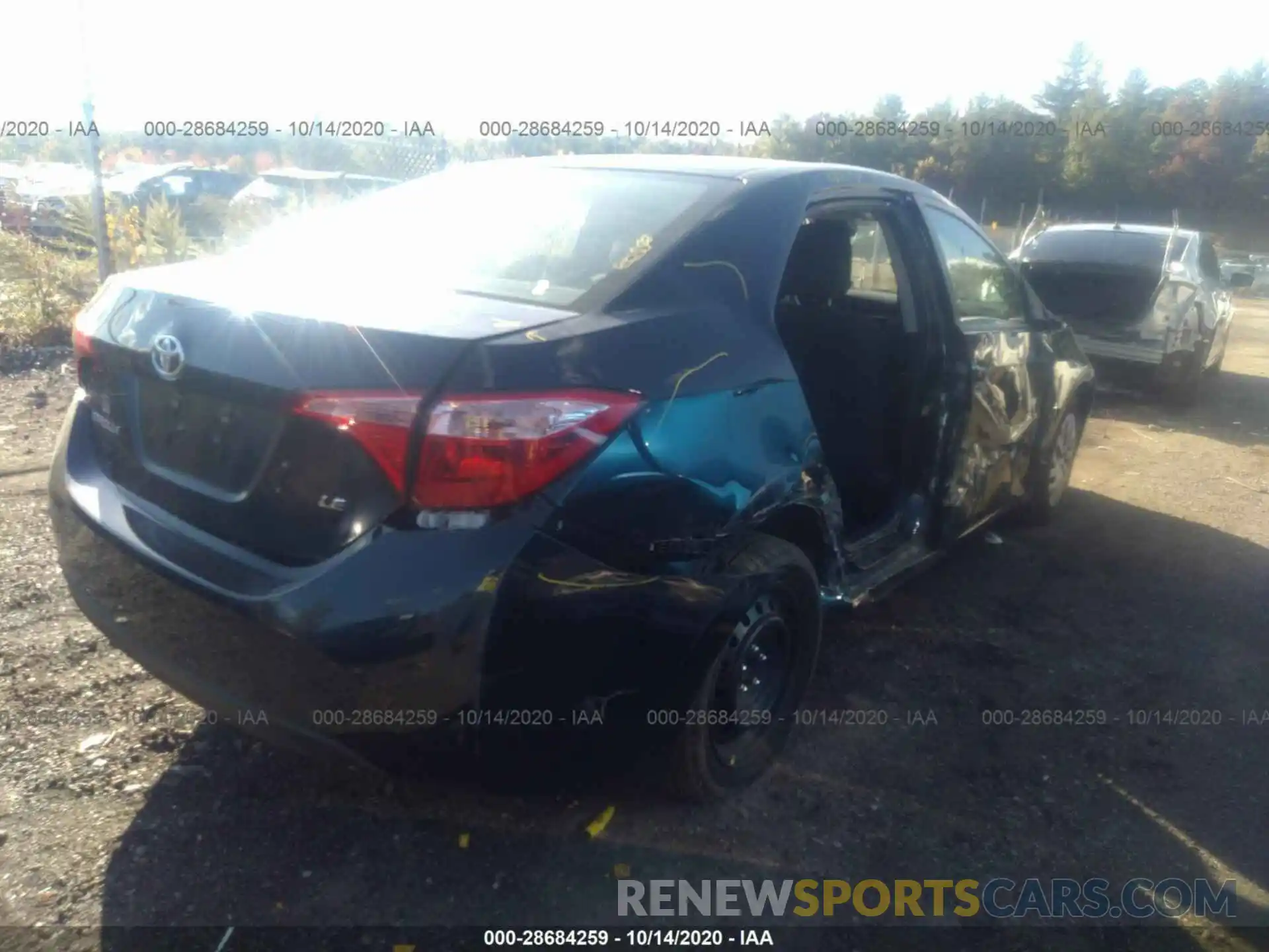 6 Photograph of a damaged car 2T1BURHE2KC206060 TOYOTA COROLLA 2019