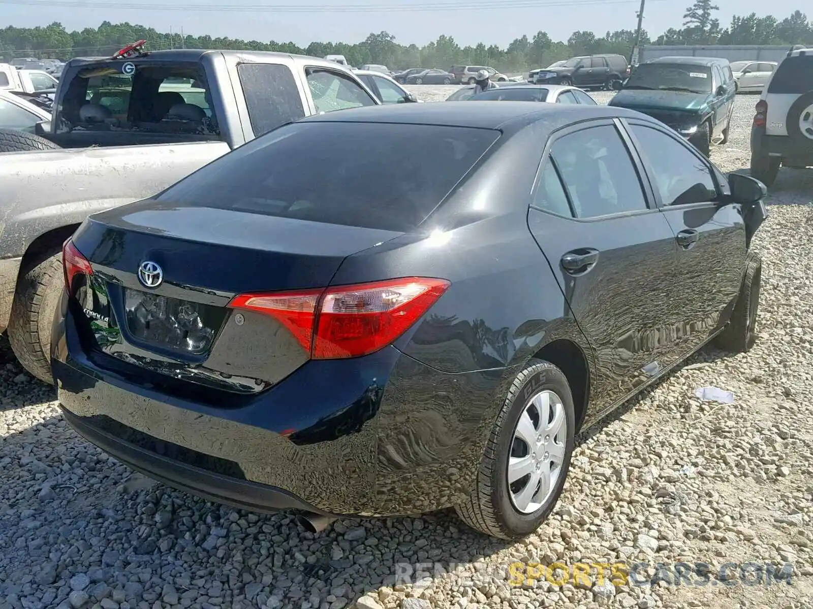 4 Photograph of a damaged car 2T1BURHE2KC206219 TOYOTA COROLLA 2019