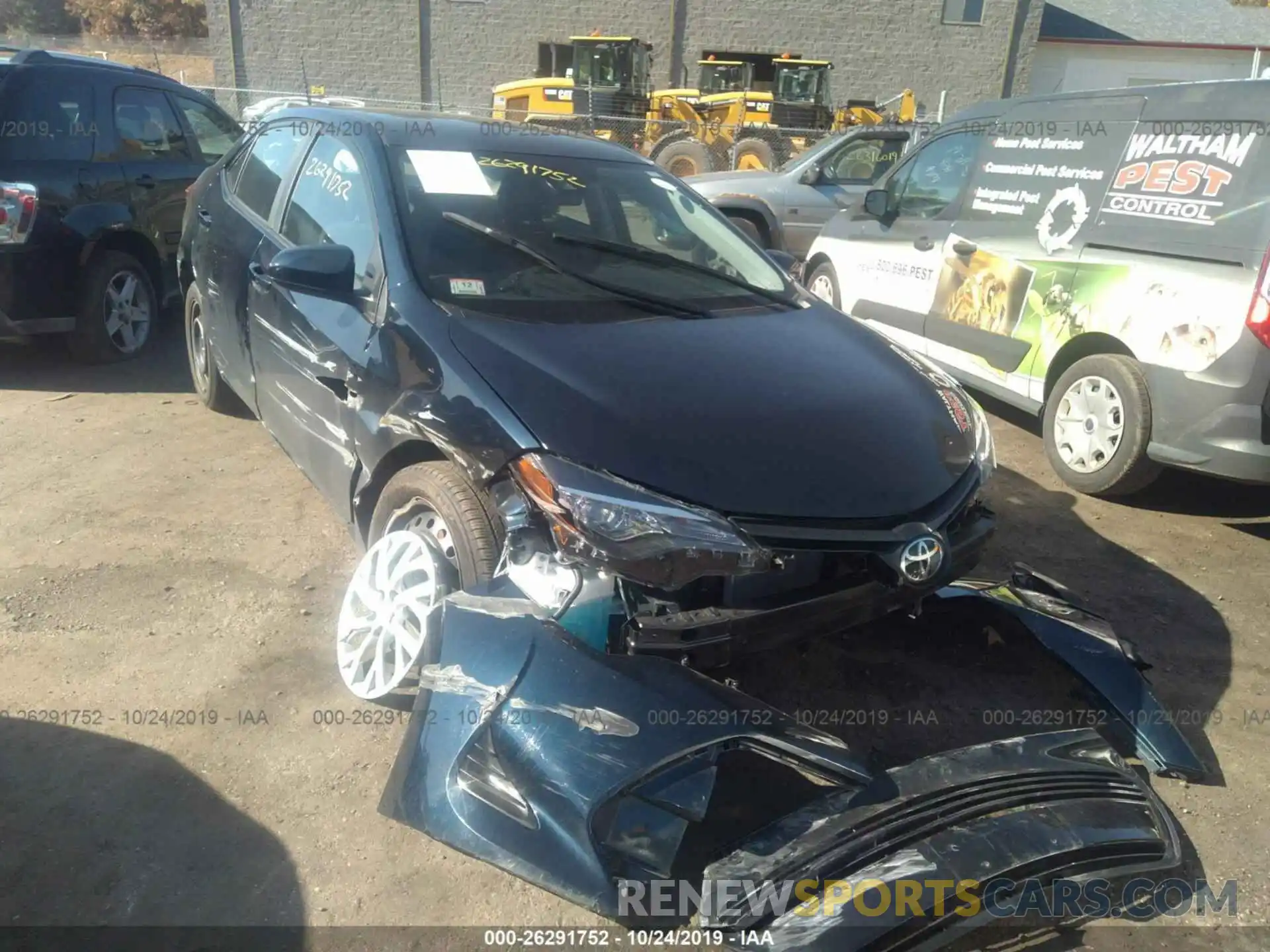 6 Photograph of a damaged car 2T1BURHE2KC206737 TOYOTA COROLLA 2019