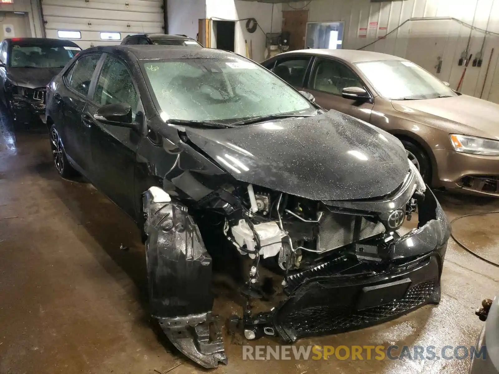 1 Photograph of a damaged car 2T1BURHE2KC207340 TOYOTA COROLLA 2019