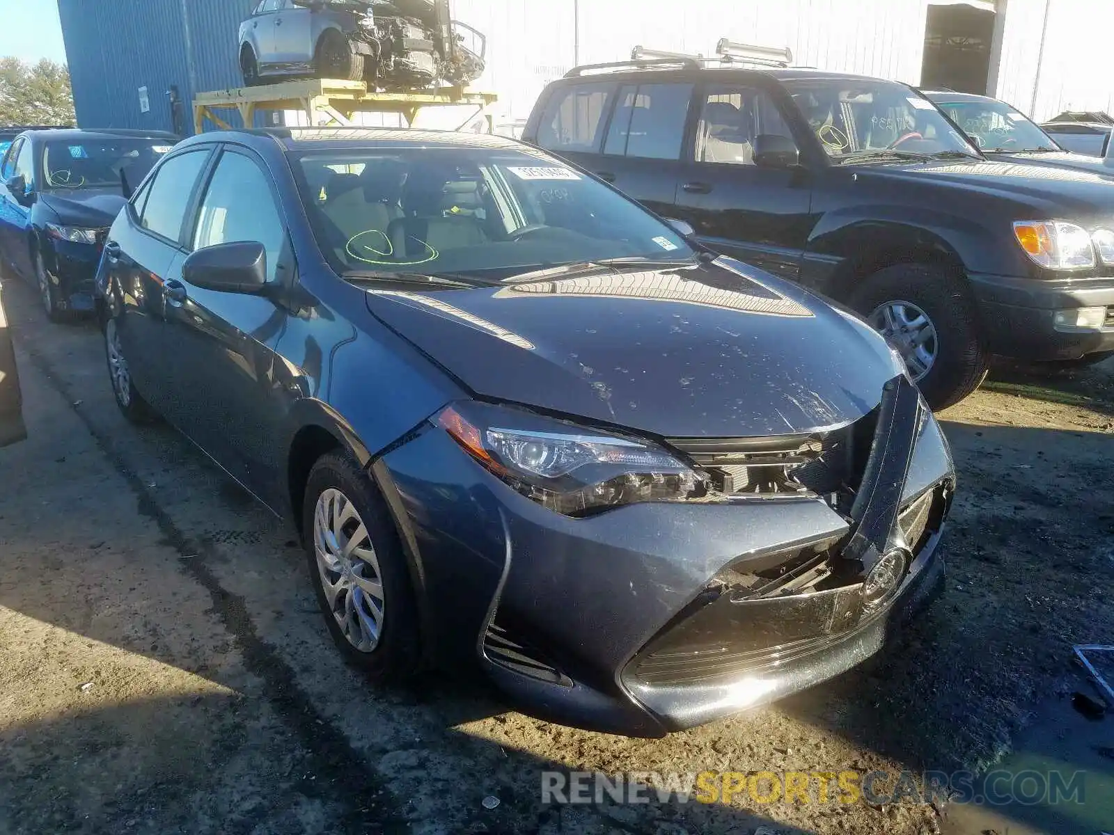 1 Photograph of a damaged car 2T1BURHE2KC207399 TOYOTA COROLLA 2019