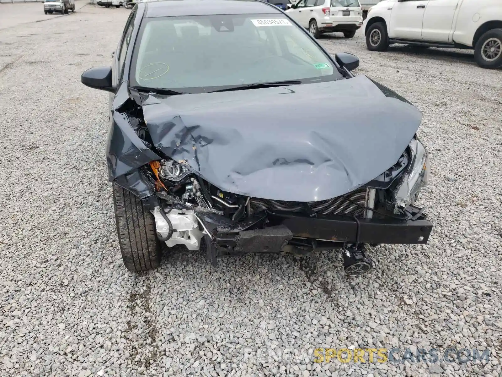 9 Photograph of a damaged car 2T1BURHE2KC207497 TOYOTA COROLLA 2019