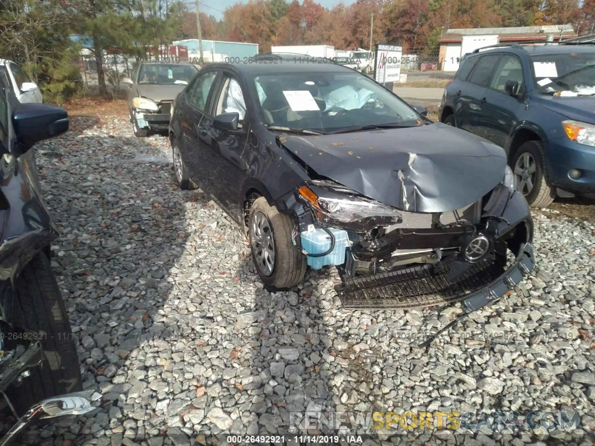 1 Photograph of a damaged car 2T1BURHE2KC207712 TOYOTA COROLLA 2019