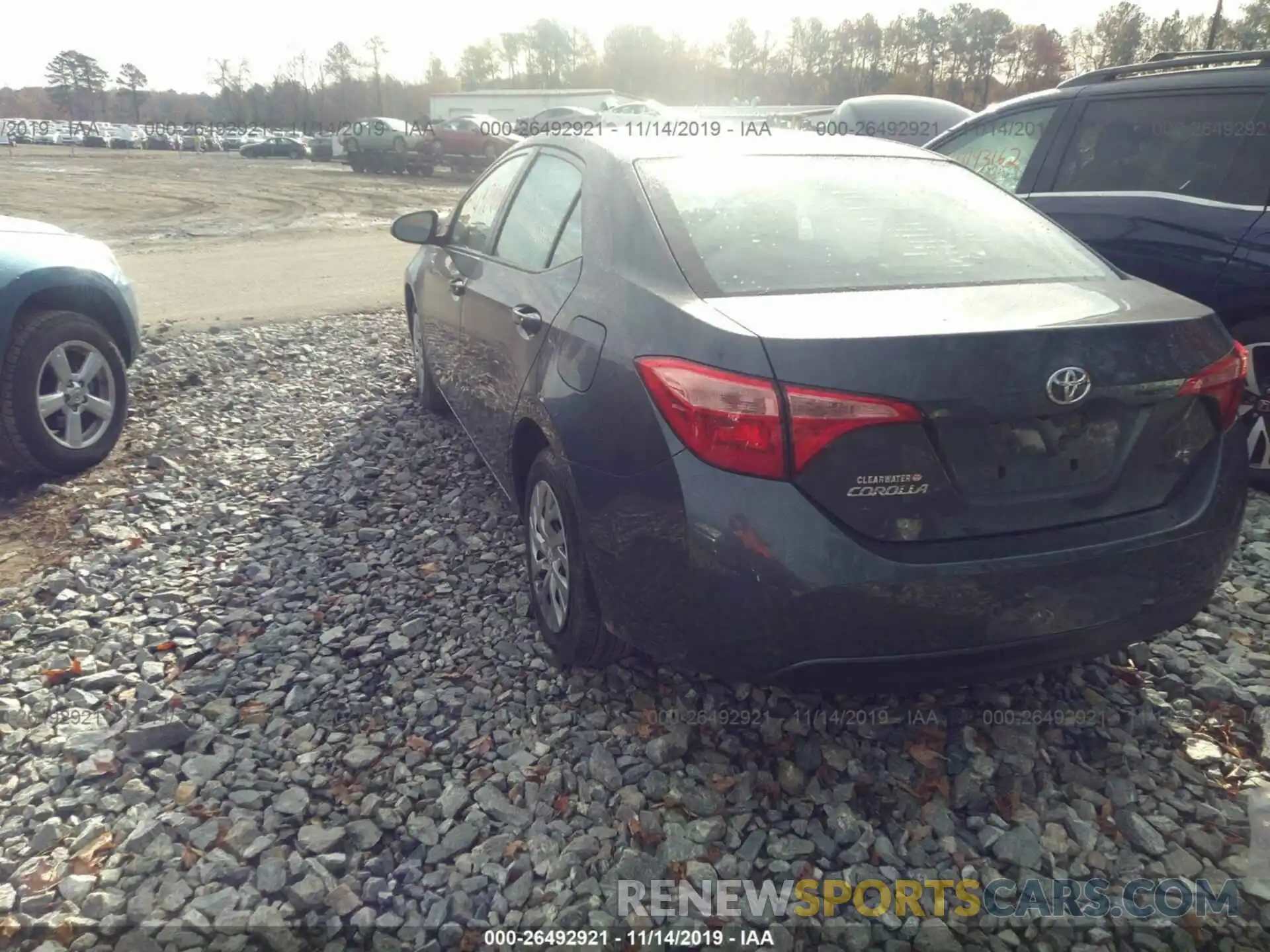 3 Photograph of a damaged car 2T1BURHE2KC207712 TOYOTA COROLLA 2019